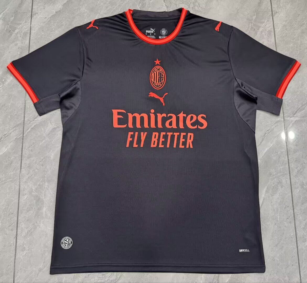 AAA Quality AC Milan 26/27 Third Black Soccer Jersey